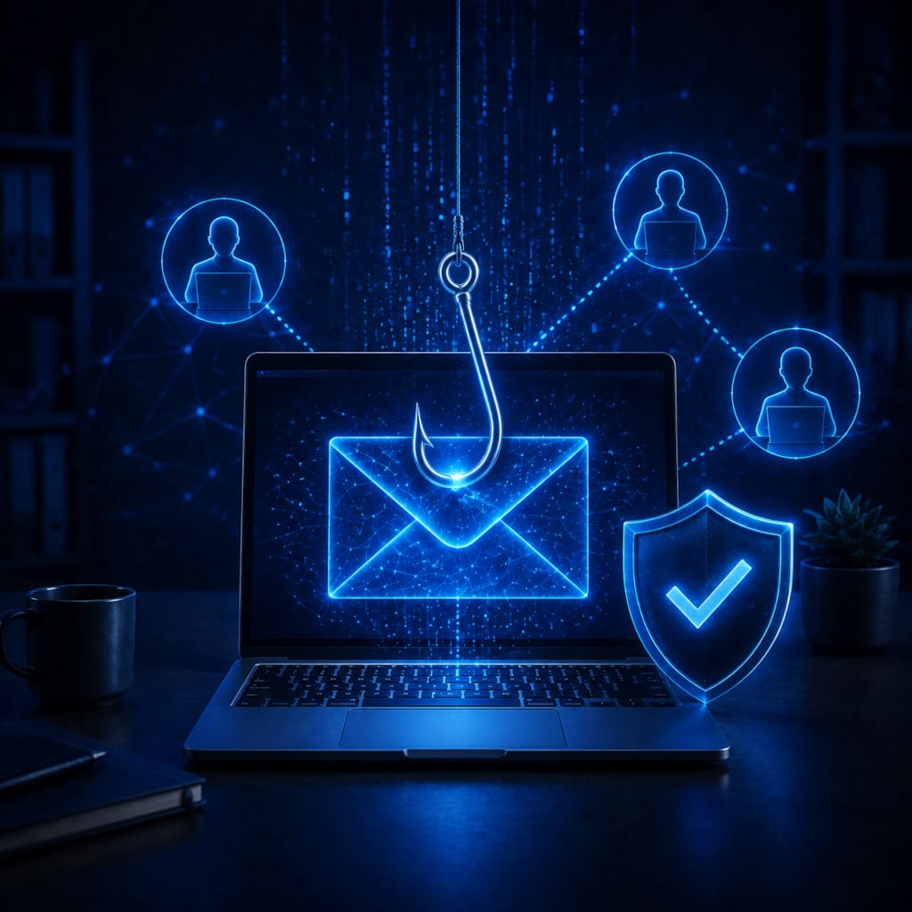Phishing-Simulationen für KMU.