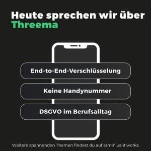 Mehr über den Artikel erfahren Threema – Eine sichere Kommunikation